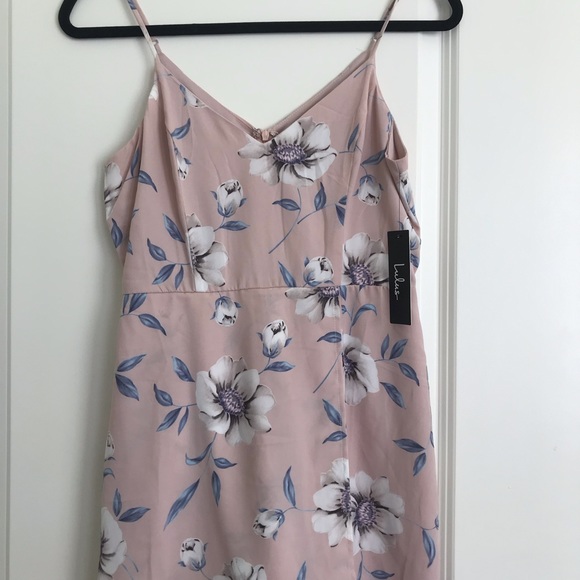 Lulu’s blush pink floral print skort dress - Picture 4 of 4